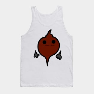 the chocolate ghost Tank Top